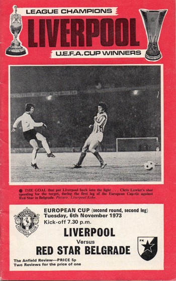 Match programme